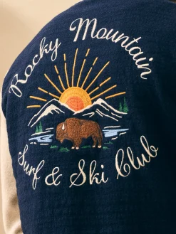 Varsity Jacket - Navy