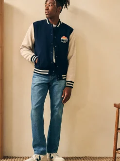 Varsity Jacket - Navy