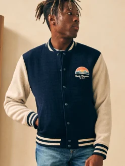 Varsity Jacket - Navy