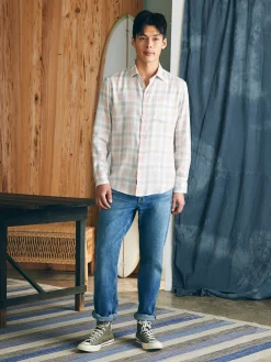 Weekend Blend Shirt - Mauve Field Plaid