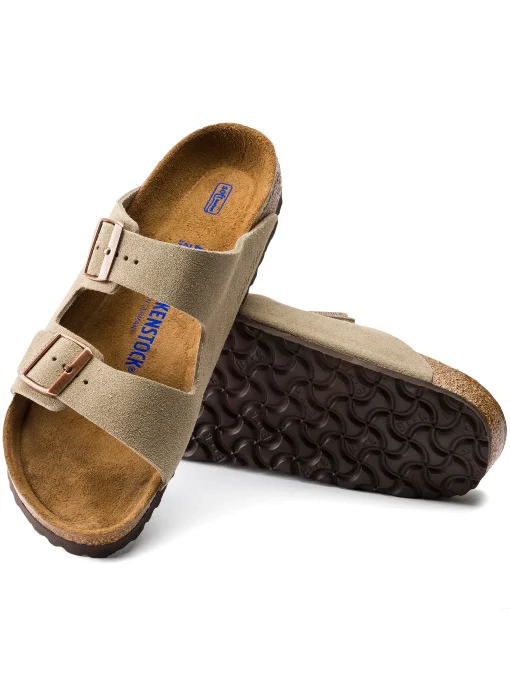 Women's Birkenstock Arizona Soft Footbed - Taupe