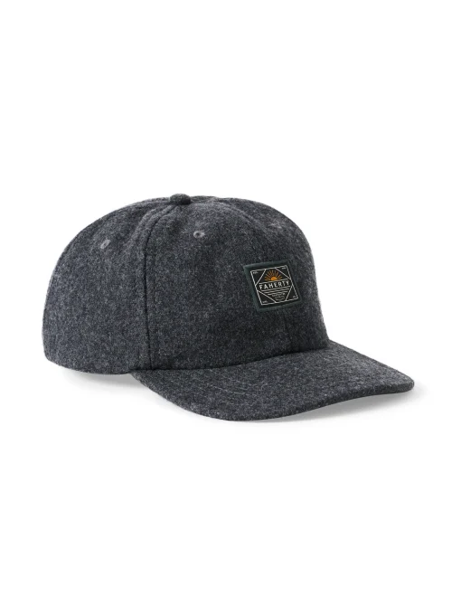 Wool Baseball Hat - Grey Heather